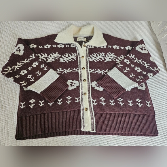 NWT Free People Shelby Cardi Size Large - Picture 5 of 10